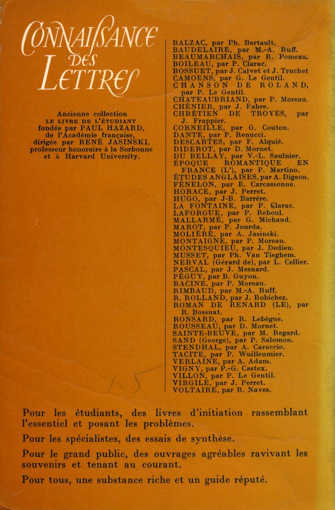 『BALZAC : Connaissance des lettres』 5