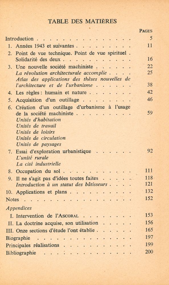 『MANIERE DE PENSER L'URBANISME』 2