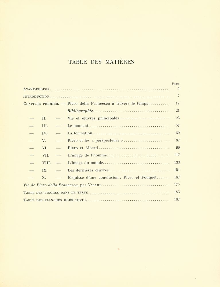 『COLLECTION HENRI FOCILLON - PIERO DELLA FRANCESCA』 2