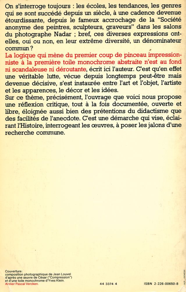 『L'Art moderne et l'Objet』 3