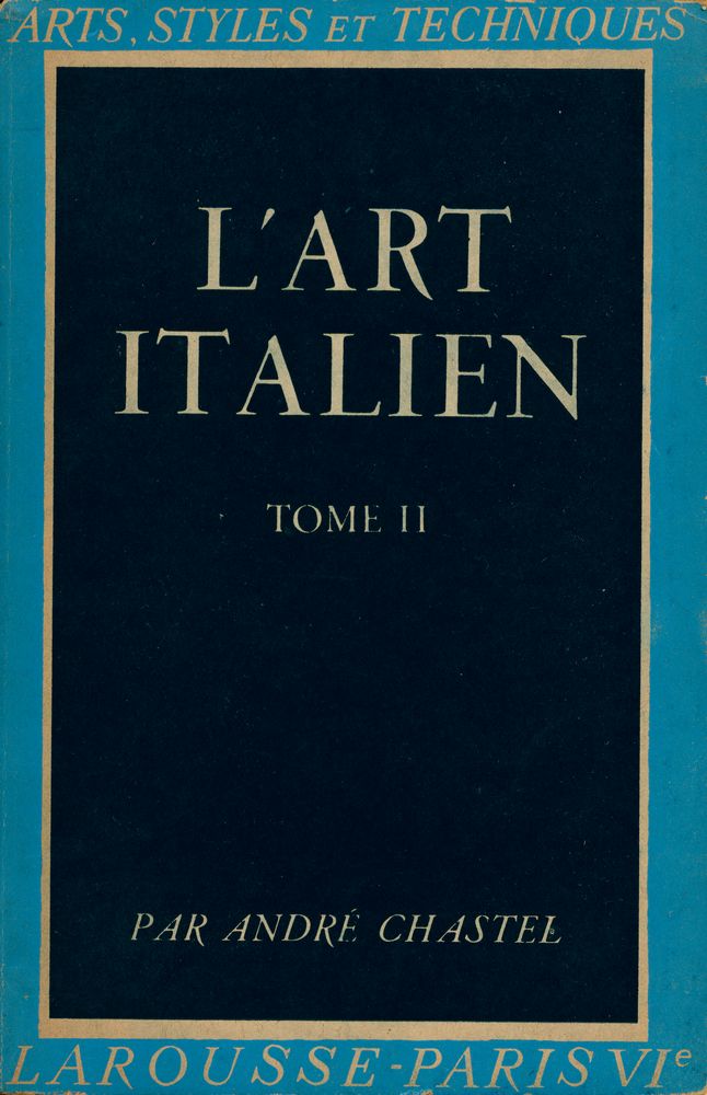『Arts Styles et Techniques - L'art italien tome II』 1