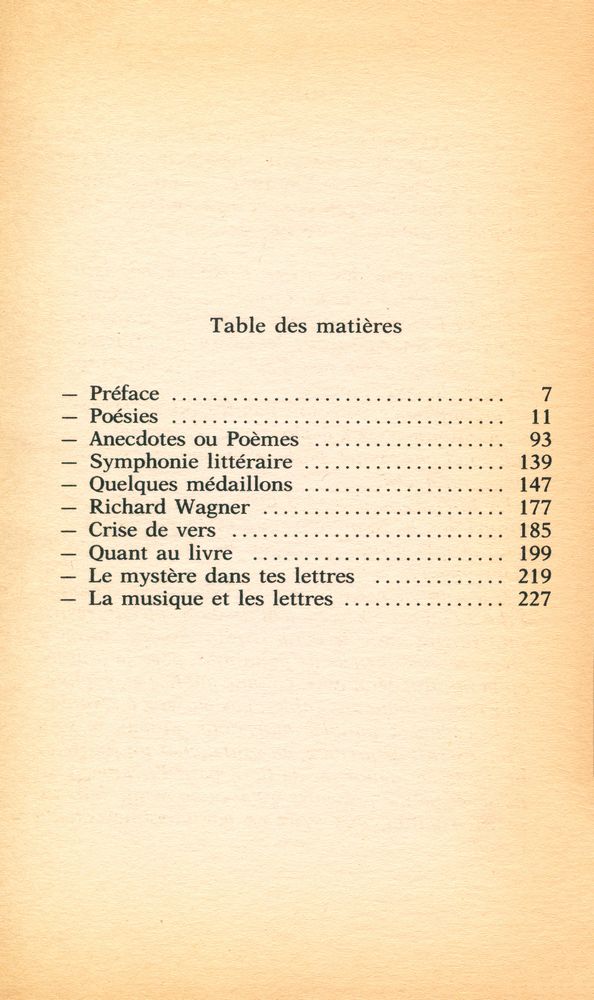 『Poésies』 2