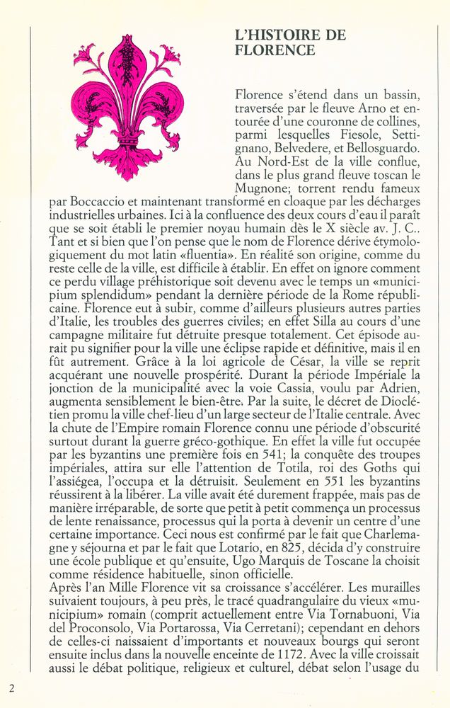 『Bienvenus à Florence』 2