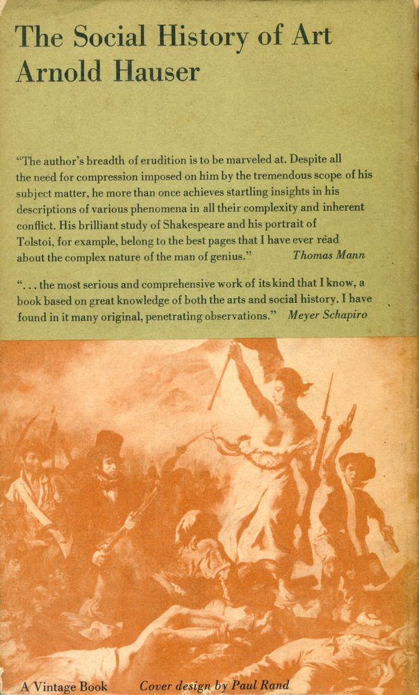 『THE SOCIAL HISTORY OF ART VOLUME THREE : ROCOCO, CLASSICISM, ROMANTICISM』 4