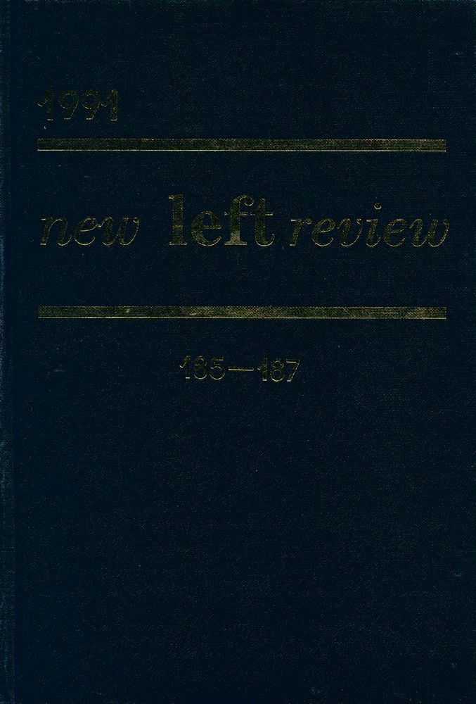 『new left review』 185 - 187 1