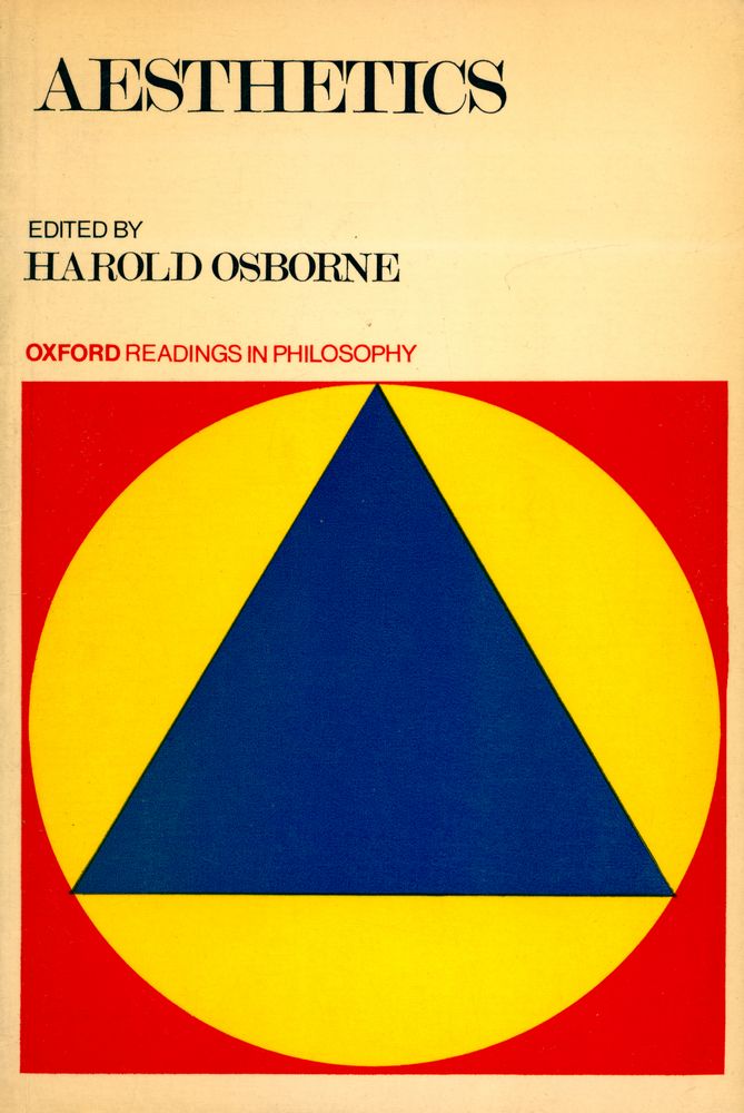 『Oxford Readings in Philosophy : AESTHETICS』 1