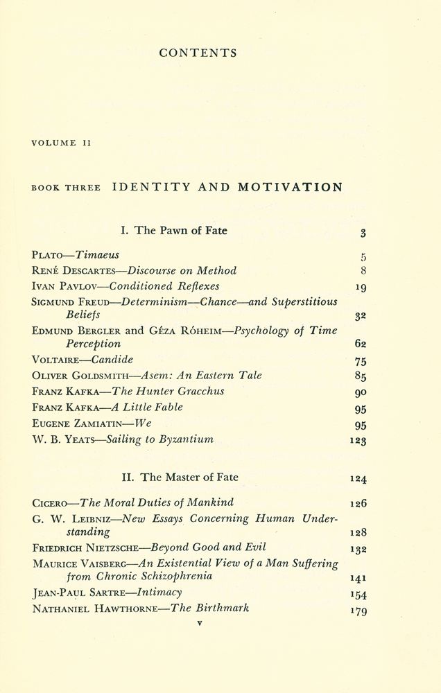 『THE WORLD OF PSYCHOLOGY Ⅱ : IDENTITY AND MOTIVATION』 2