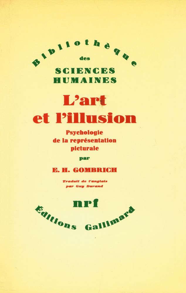 『L'ART ET L'ILLUSION : PSYCHOLOGIE DE LA REPRÉSENTATION PICTURALE』 1