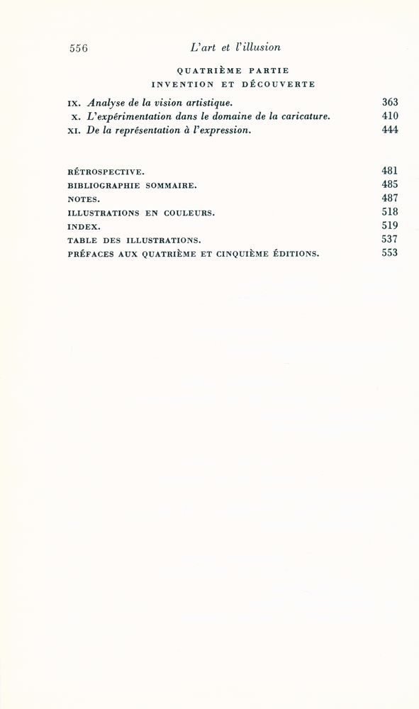 『L'ART ET L'ILLUSION : PSYCHOLOGIE DE LA REPRÉSENTATION PICTURALE』 3