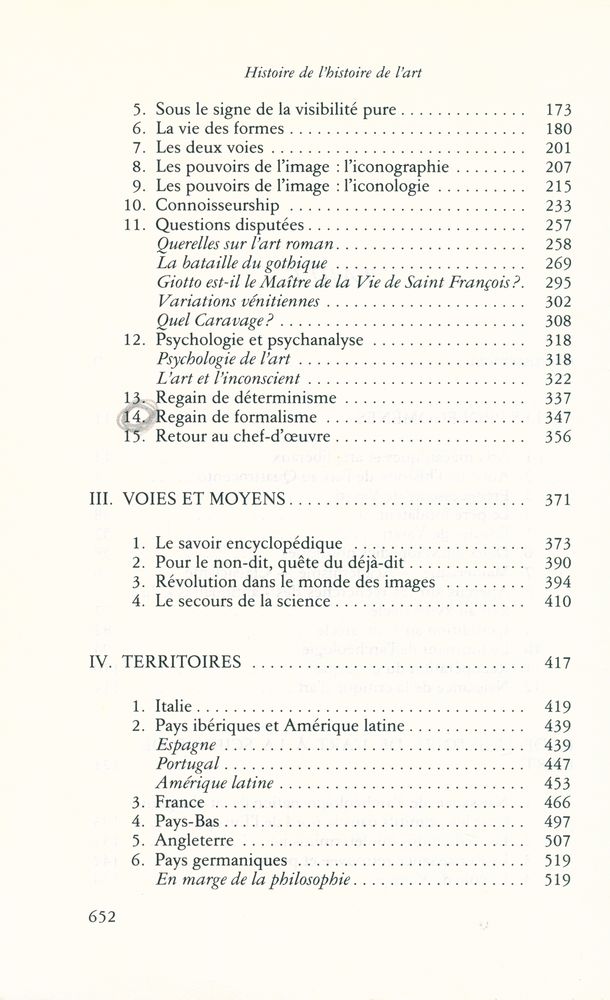 『Histoire de l'histoire de l'art de Vasari à nos jours』 3