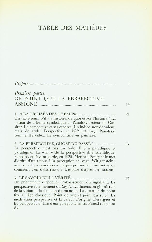 『L’ORIGINE DE LA PERSPECTIVE』 2
