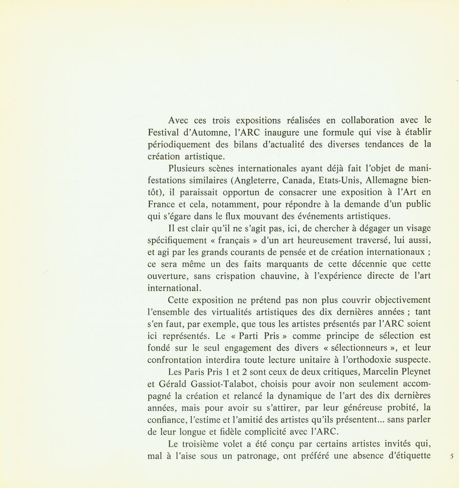 《TENDANCES DE L'ART EN FRANCE 1968 - 1978/9 (2)》 2