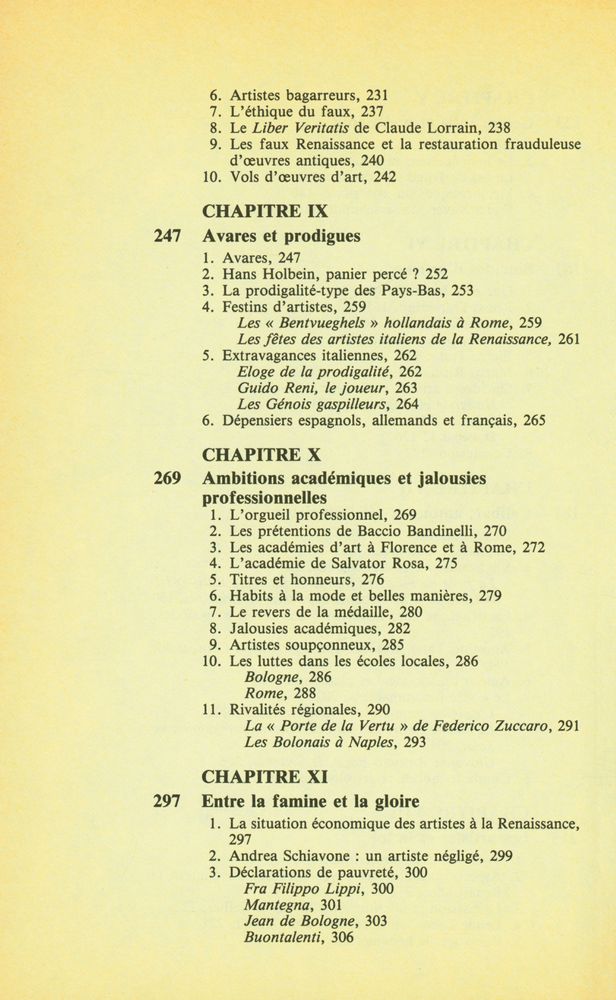『Les enfants de Saturne : PSYCHOLOGIE & COMPORTEMENT DES ARTISTES de l’Antiquité à la Révolution française』 4
