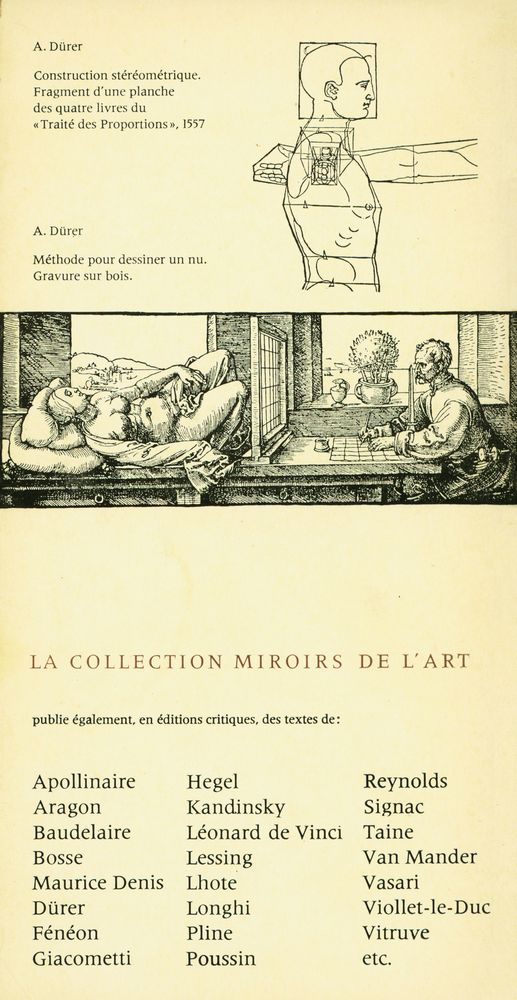 『Lettres et écrits théoriques : Traité des proportions』 4