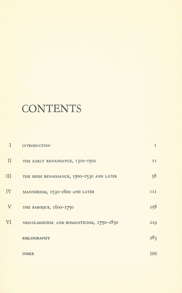 『From the Renaissance to Romanticism : Trends in style in art, literature and music 1300 - 1830』 2