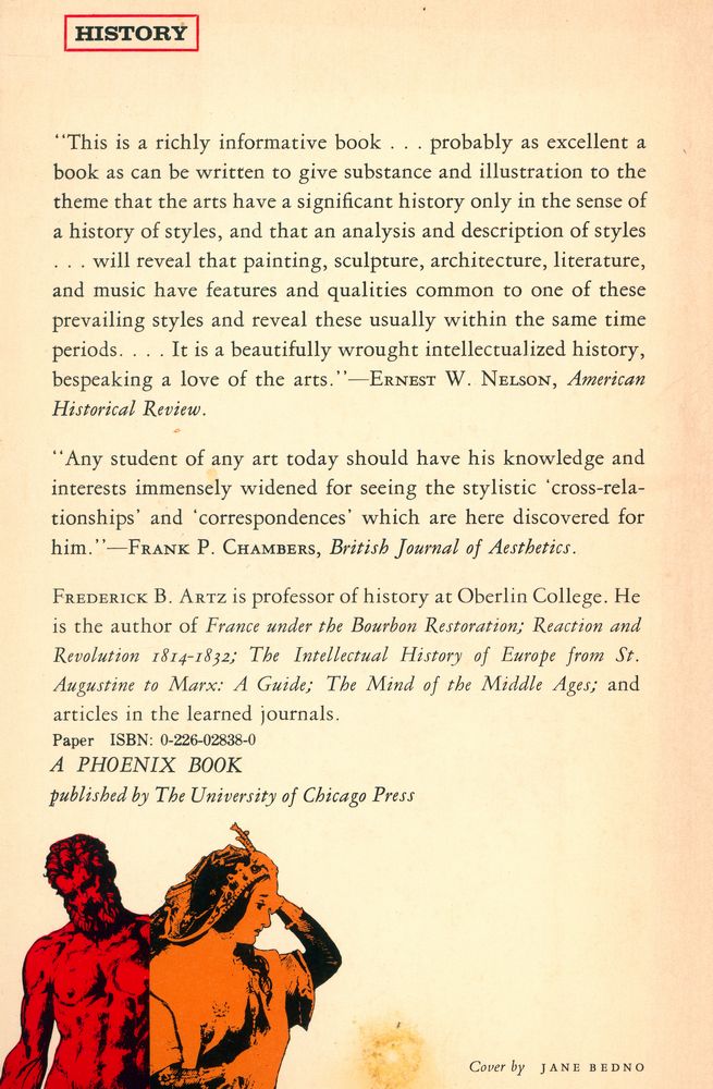 『From the Renaissance to Romanticism : Trends in style in art, literature and music 1300 - 1830』 3