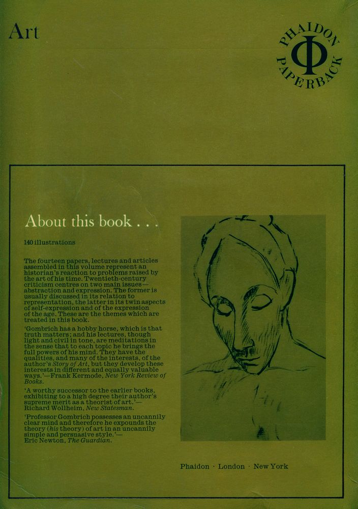 『Meditations on a Hobby Horse : and other essays on the theory of art』 3