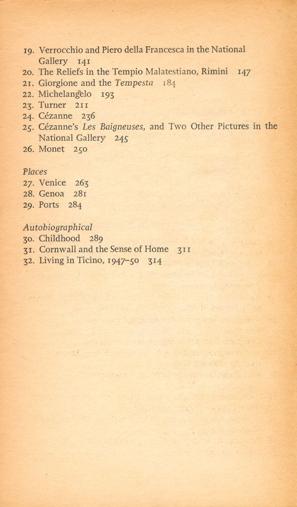 『The Image in Form : Selected Writings of Adrian Stokes』 3