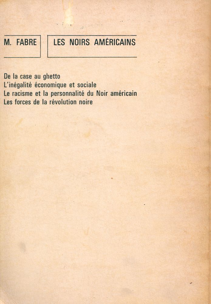 『LES NOIRS AMÉRICAINS』 6