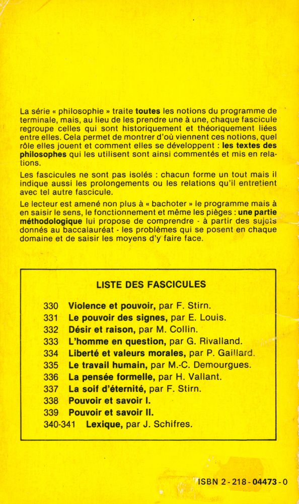 『PHILOSOPHIE: L'HOMME EN QUESTION』 4