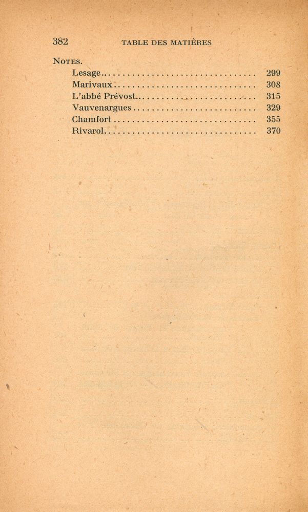 『LES GRANDS ÉCRIVAINS FRANÇAIS : ⅩVIIIe SIÈCLE, ROMANCIERS ET MORALISTES』 3