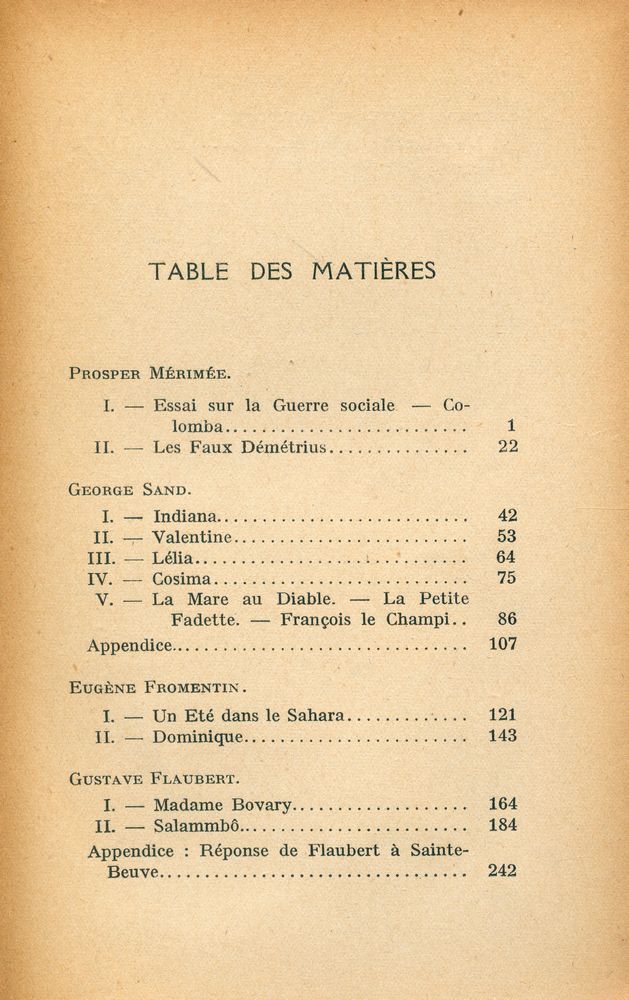 『LES GRANDS ÉCRIVAINS FRANÇAIS : XIXe  SIÈCLE, LES ROMANCIERS』』 2