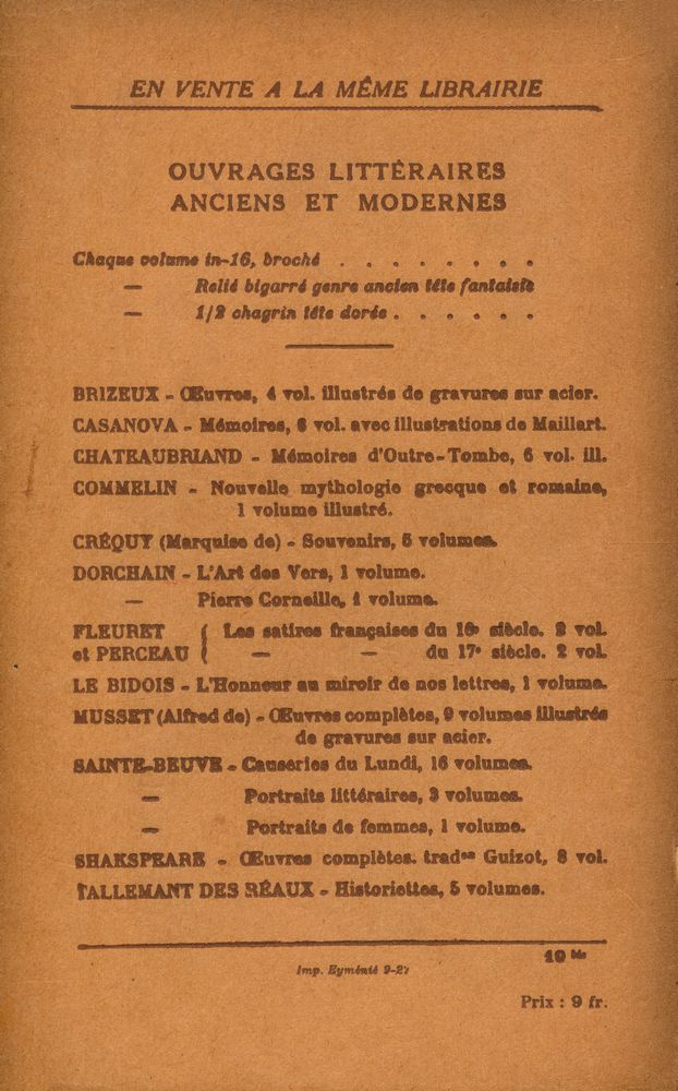 『LES GRANDS ÉCRIVAINS FRANÇAIS : XIXe  SIÈCLE, LES ROMANCIERS』』 4