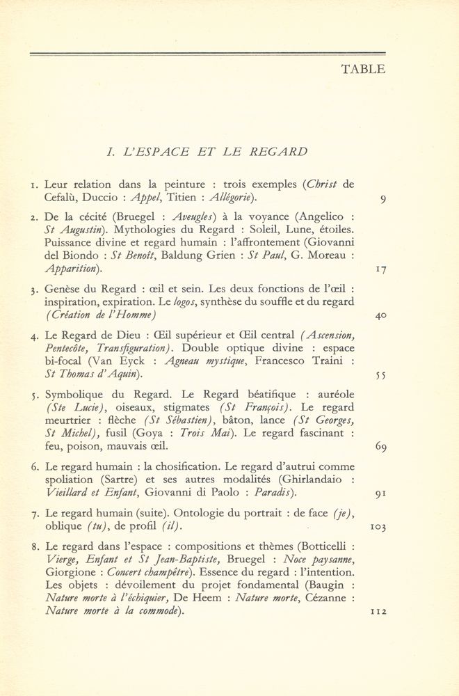 『L'Espace et le Regard』 2