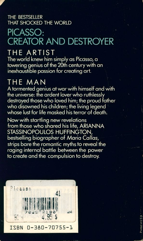 『Picasso : Creator and Destroyer』 3