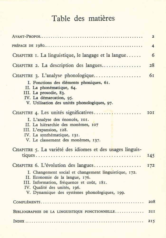 『Éléments de linguistique générale』 2