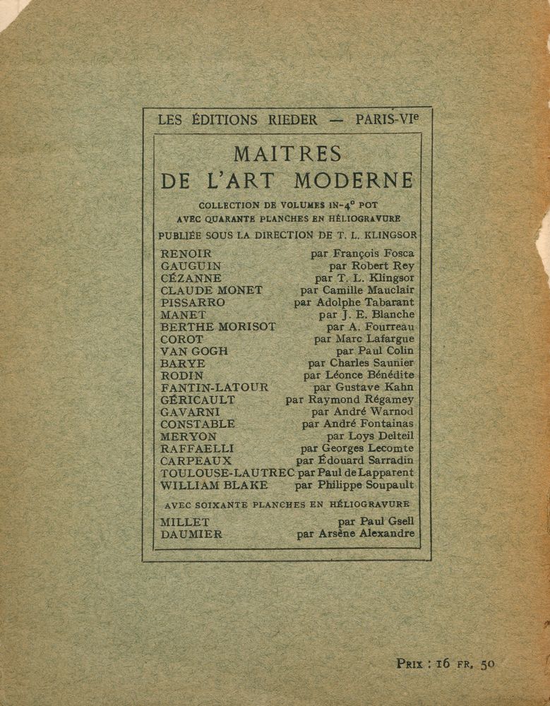 『Maîtres de l'art ancien : ALBERT DURER : 60 planches hors - texte en héliogravure』 3