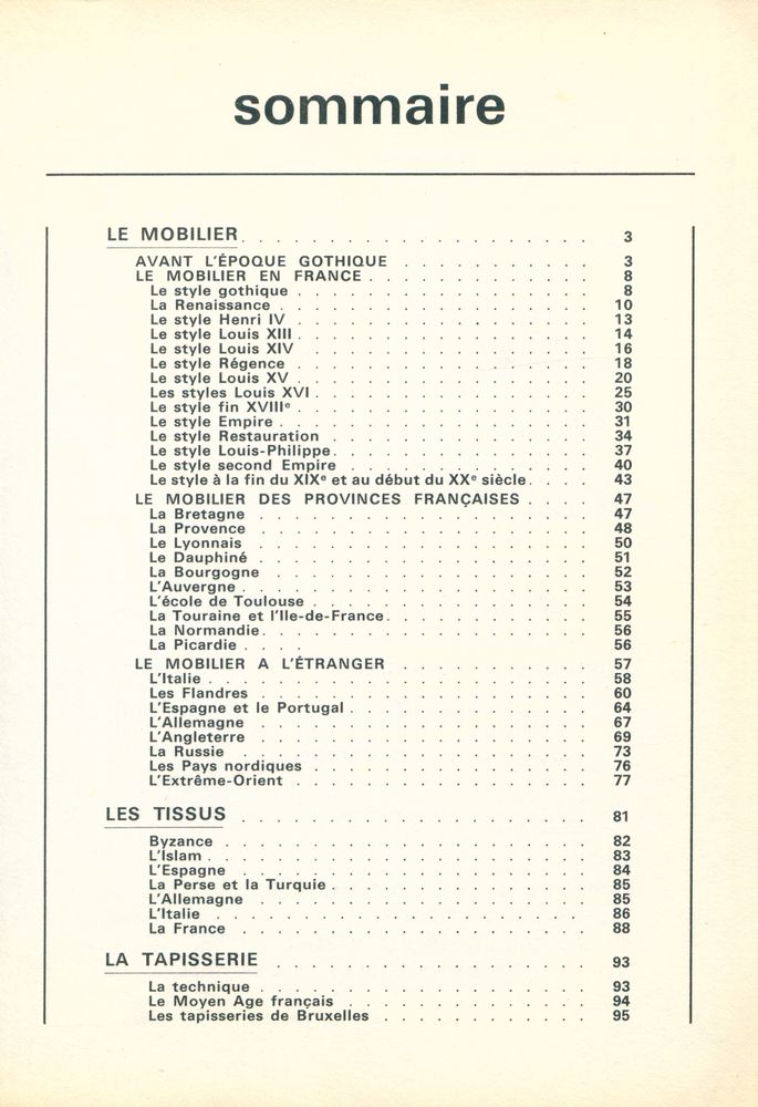 『Histoire des styles décoratifs』 2