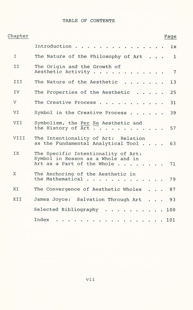 『A CLASSICAL PHILOSOPHY OF ART : The Nature of Art in the Light of Classical Principles』 2