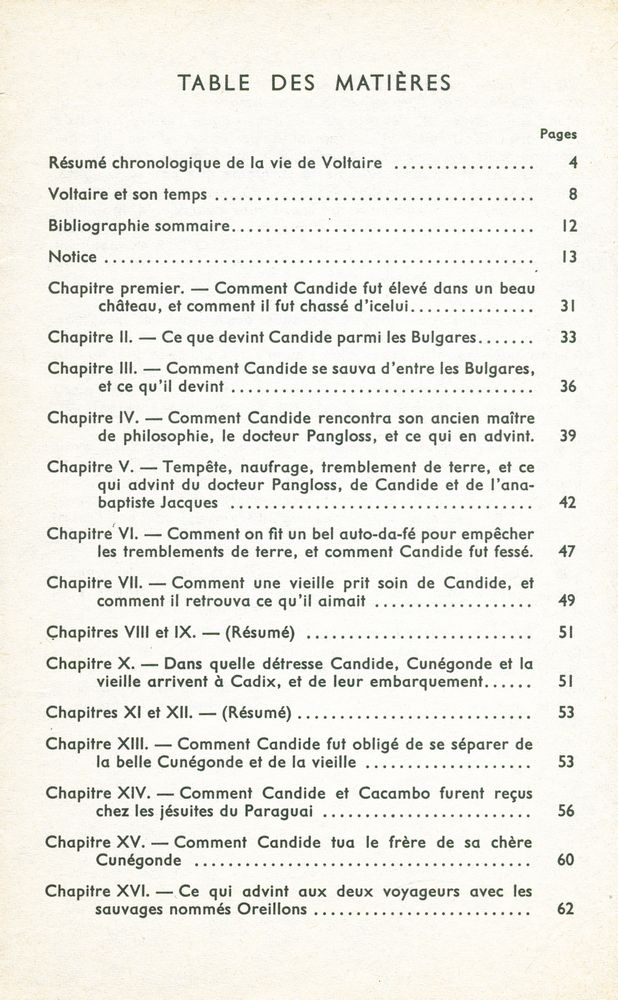 『Classiques Larousse - Candide』 2