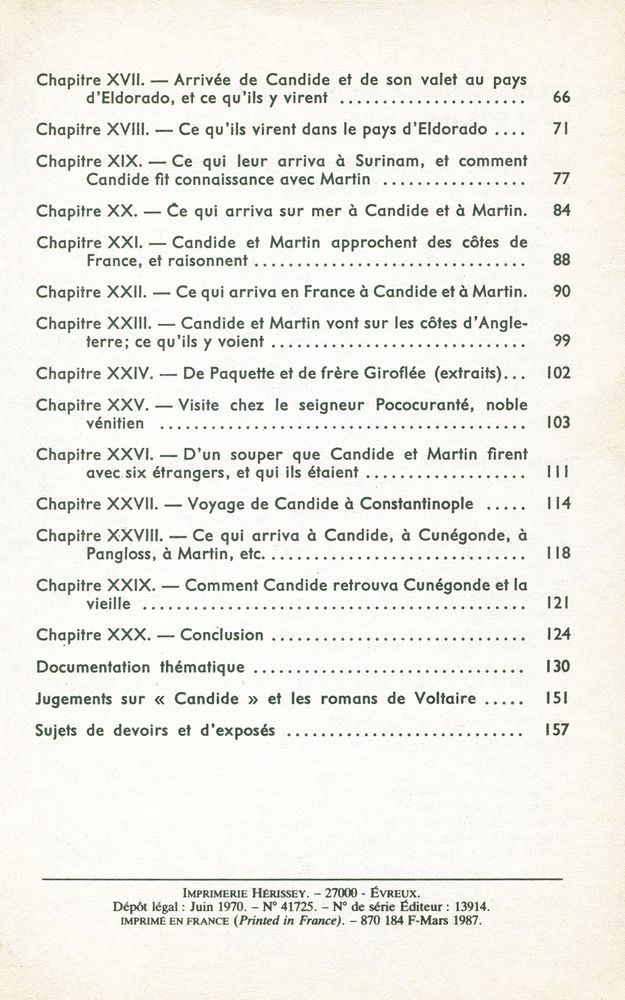 『Classiques Larousse - Candide』 3
