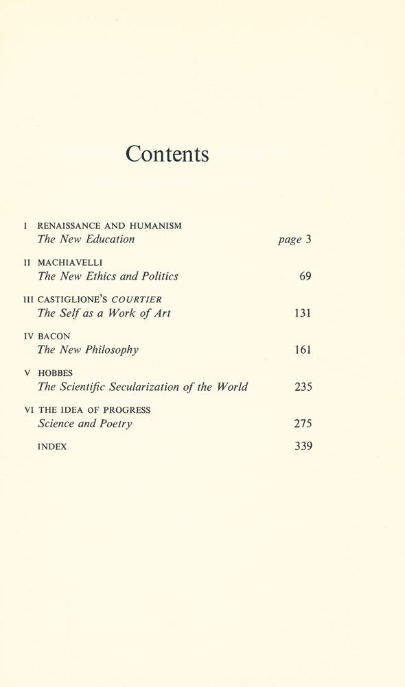 『Renaissance & Revolution : THE REMAKING OF EUROPEAN THOUGHT』 2