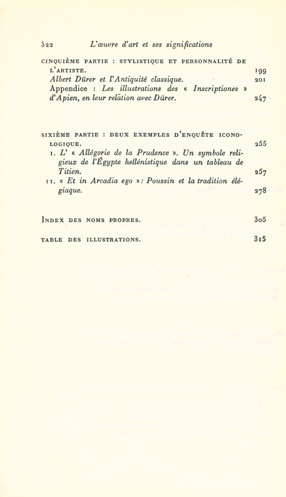 『Bibliothèque des SCIENCES HUMAINES - L'œuvre d'art et ses significations』 3