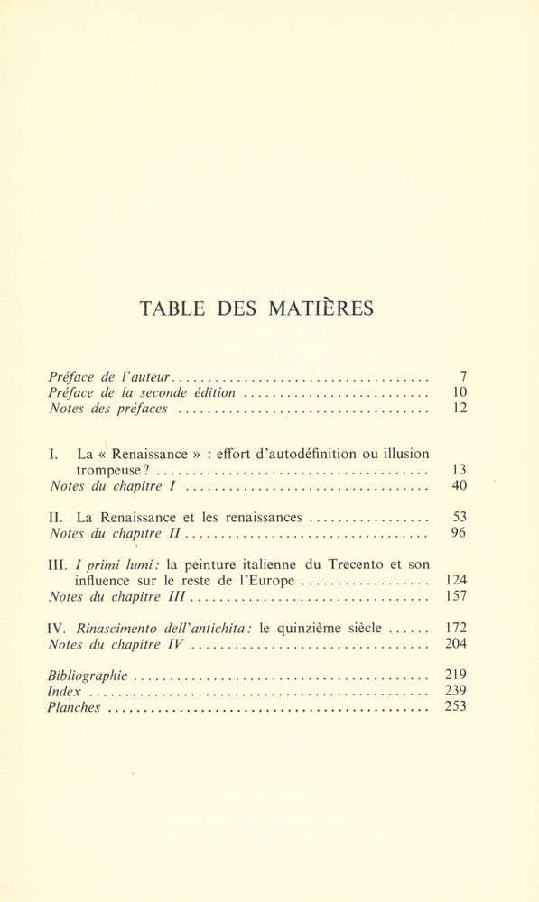 『LA RENAISSANCE ET SES AVANT - COURRIERS DANS L'ART D'OCCIDENT』 2