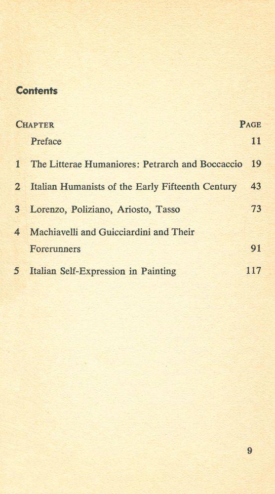 『BOOK 1 of THOUGHT and EXPRESSION in the SIXTEENTH CENTURY - the humanism of Italy』 2