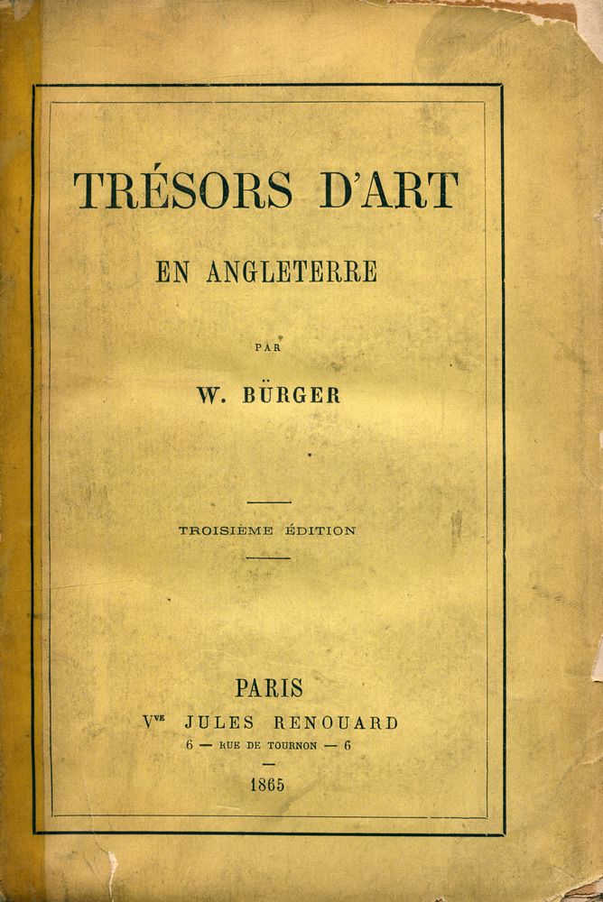 『TRÉSORS D'ART EN ANGLETERRE』 1