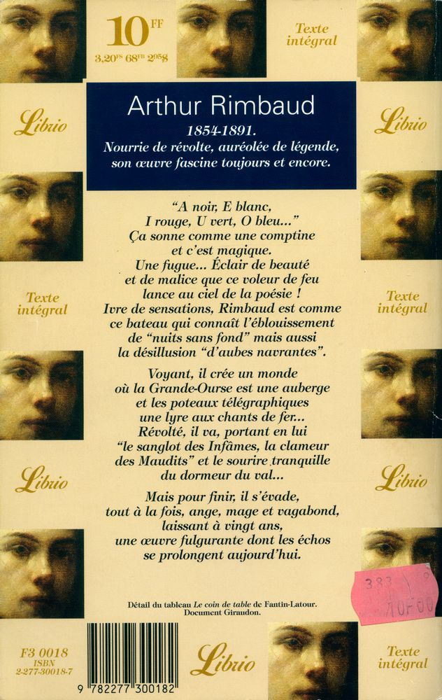 『Le bateau ivre et autres poèmes』 4