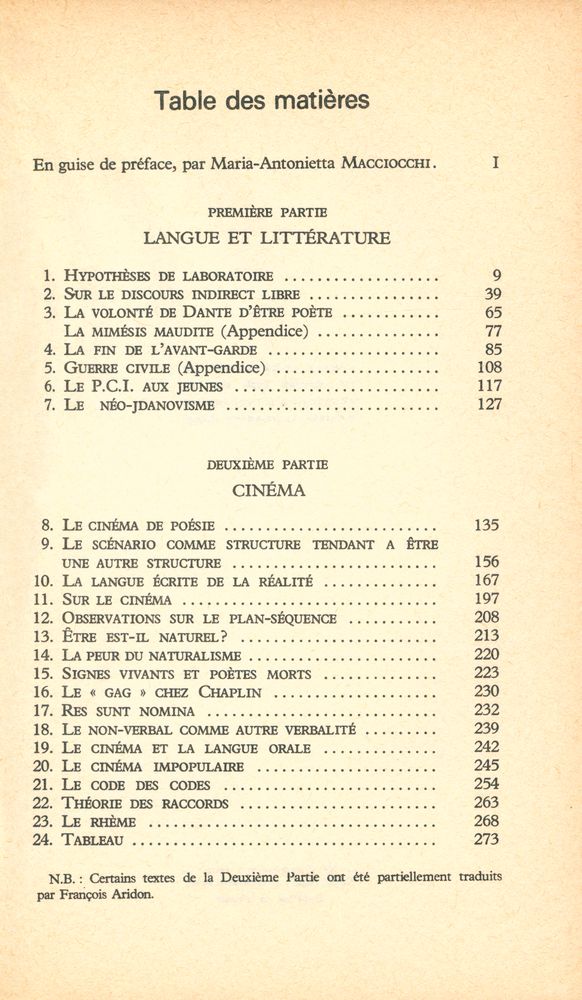 『L'expérience hérétique : langue et cinéma』 2
