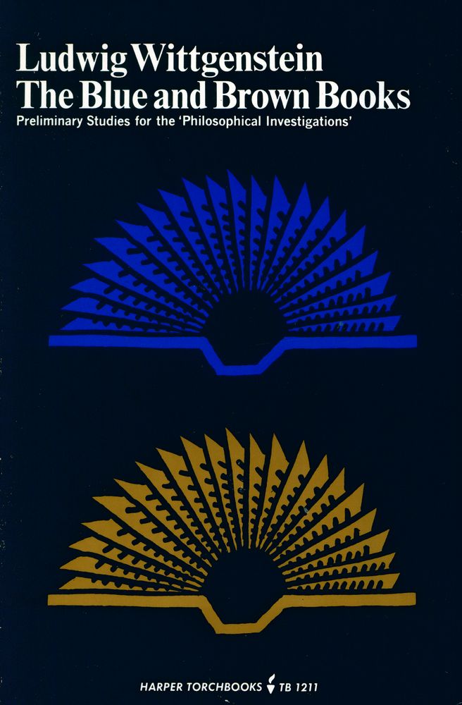 『THE BLUE AND BROWN BOOKS』 1