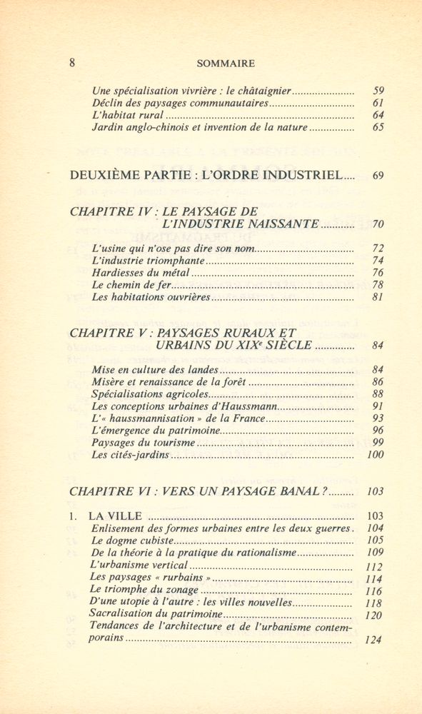 『HISTOIRE DU PAYSAGE FRANÇAIS Tome Ⅱ Le Profane : du XVIe siècle à nos jours』 3