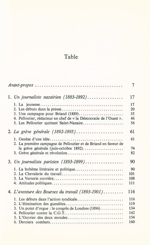 『Fernand Pelloutier et les origines du syndicalisme d'action directe』 2