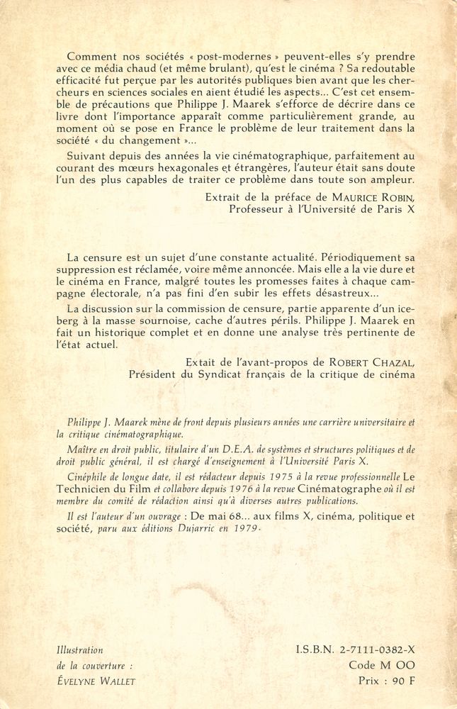 『LA CENSURE CINÉMATOGRAPHIQUE』 7
