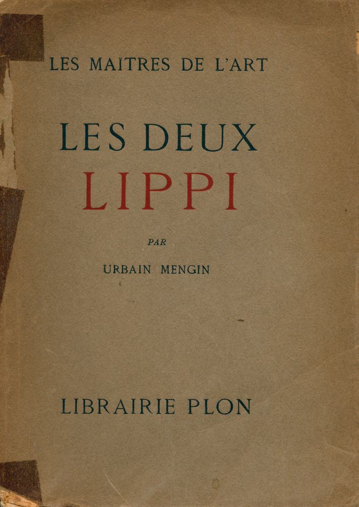『LES MAITRES DE L'ART : LES DEUX LIPPI』 1