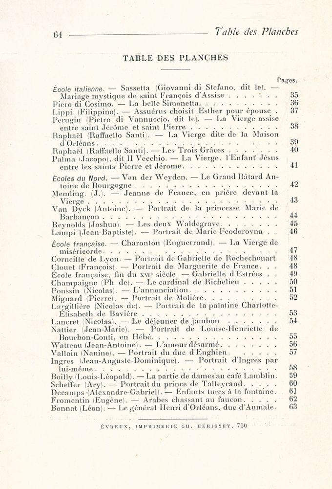 『CHANTILLY : LES PEINTURE』 2