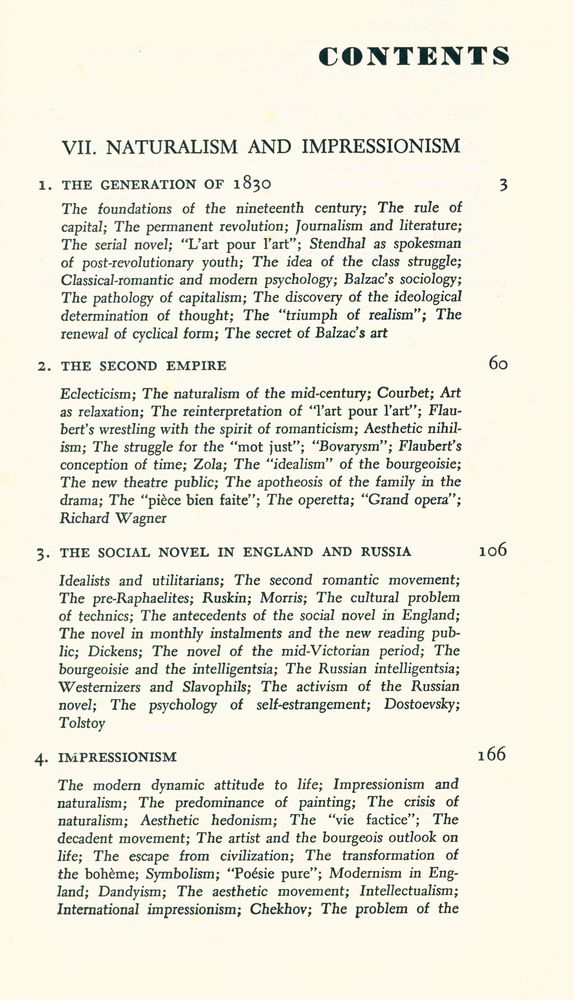 『THE SOCIAL HISTORY OF ART VOLUME FOUR : NATURALISM IMPRESSIONISM THE FILM AGE』 2