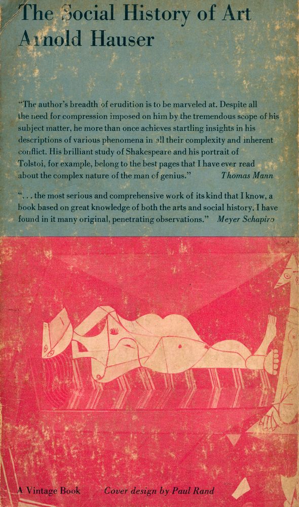 『THE SOCIAL HISTORY OF ART VOLUME FOUR : NATURALISM IMPRESSIONISM THE FILM AGE』 4